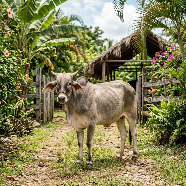 Mini Zebu Cow